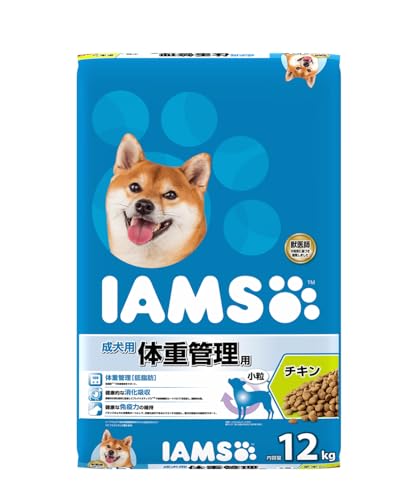 アイムス () ドッグフード 成犬用 体重管理用 小粒 チキン 12kg