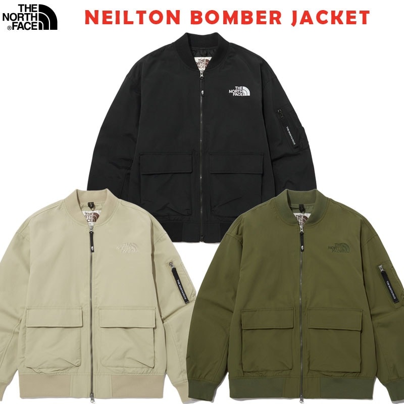 韓国正規品保証 関税負担なし NJ3BP12J NEILTON BOMBER JACKETデイリー 基本 着装 男子 女子 人気 韓国 ファッション 男女共用 アウトドア 15,914円
