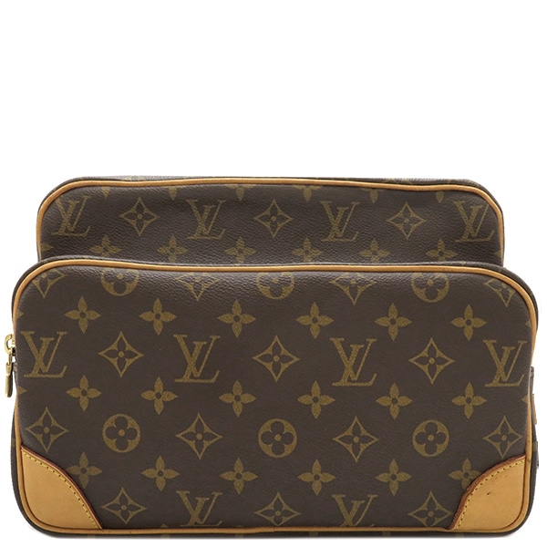 ルイヴィトン LOUIS VUITTON ショルダーバッグ ナイル モノグラムキャンバス モノグラム ゴールド金具 茶 斜め掛け M45244 AR1005【中古】