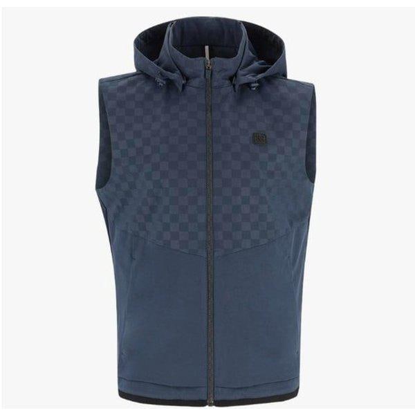 男性用四角エンボス裏地ベスト 6L11402