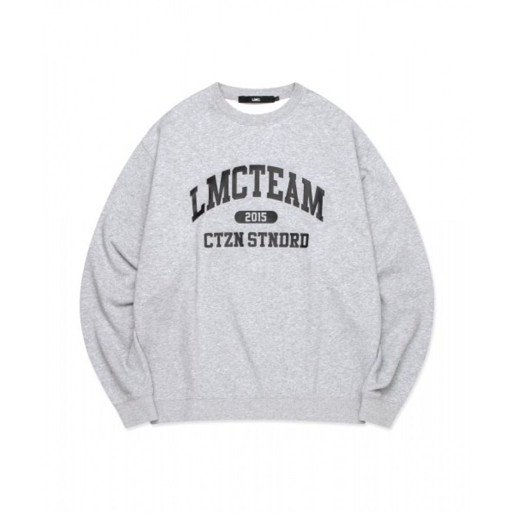 LMC (LMC) チームアーチカレッジセーターグレー