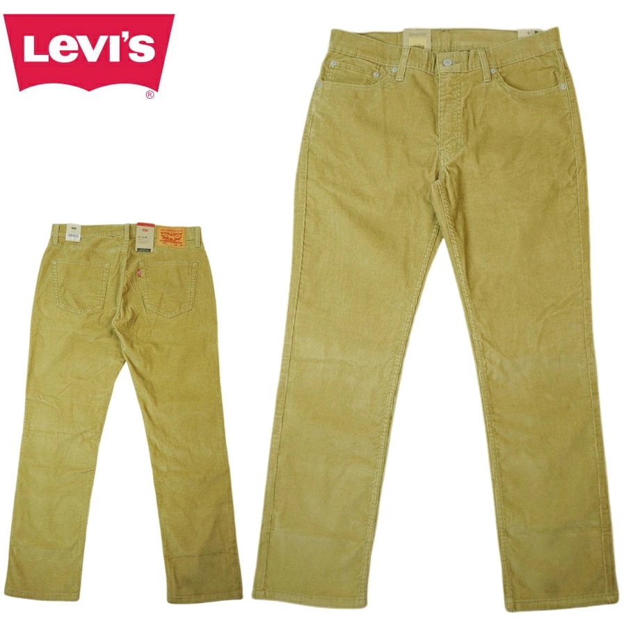 メンズ レディース パンツリーバイス LEVIS045115887 511 SLIM CORDUROY511 スリム コーデュロイ パンツBROWN ブラウン