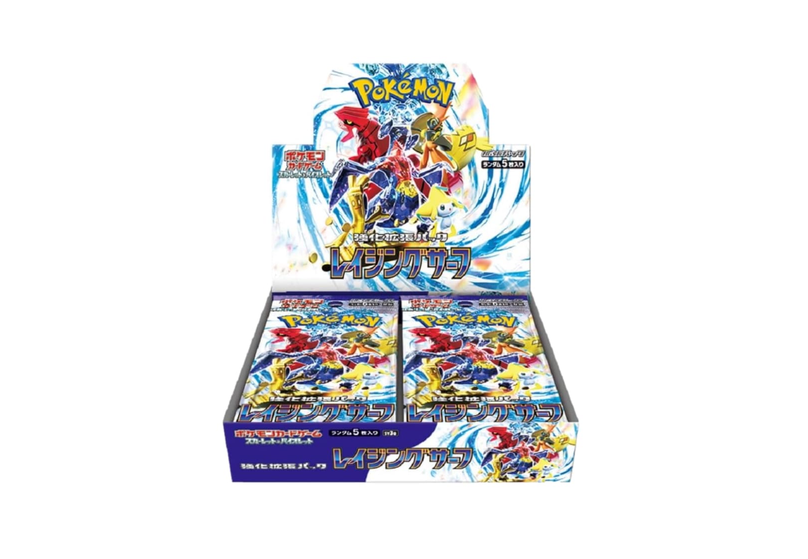 【シュリンク付き未開封品】 ポケモンカードゲーム スカーレット&バイオレット 強化拡張パック レイジングサーフ BOX