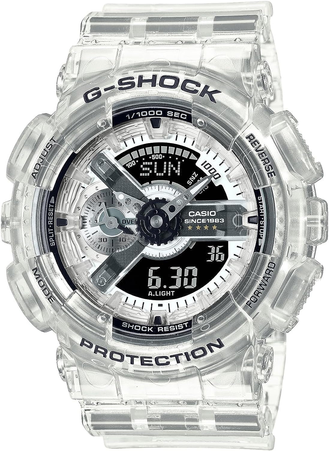 CASIO G-SHOCK 40th Anniversary Clear Remix シリーズ GA-114RX-7AJR