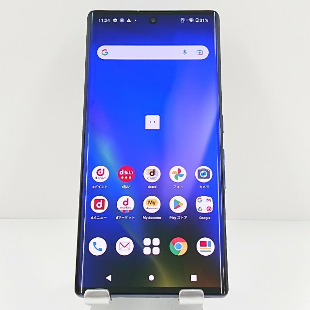 arrows NX9 F-52A ドコモ ネイビー 送料無料 本体 c20180 【中古】