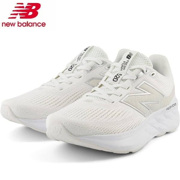 ニューバランス new balance シューズ W520 WHITE W520LW9D レディース ランニング 白靴