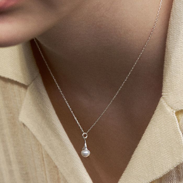 miki pearl necklace 2色 おしゃれ 韓国芸能人着用 韓国ファッション