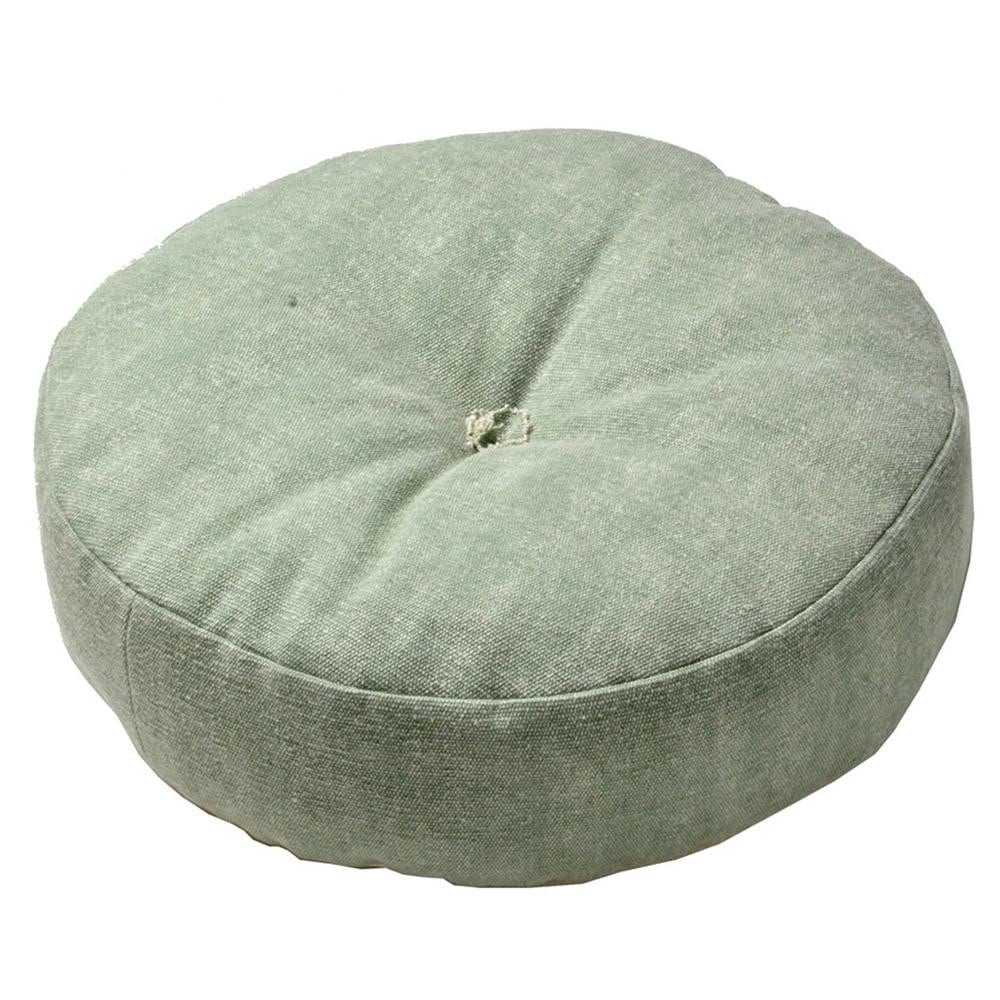 インド綿フロアラウンドクッション 約Φ45×12cm LGN 270065706