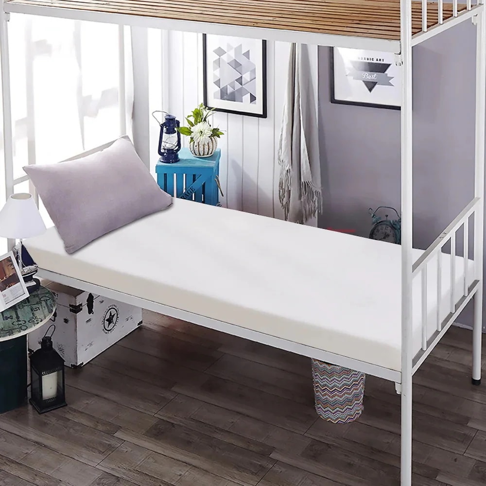 10cm高反発マットレス シングル ホワイト 25D 120N S 最安値に挑戦超低ホル ウレタン