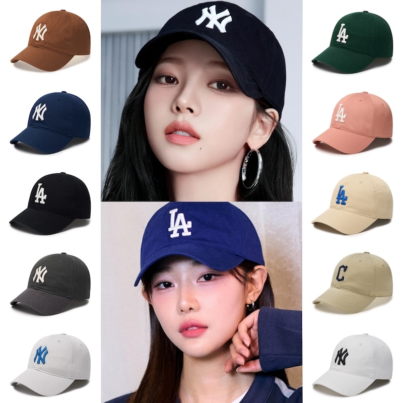 3ACP6601N karina着用 SHINEE Key 着用 N-COVERアンストラクチャーボールキャップLAドジャース