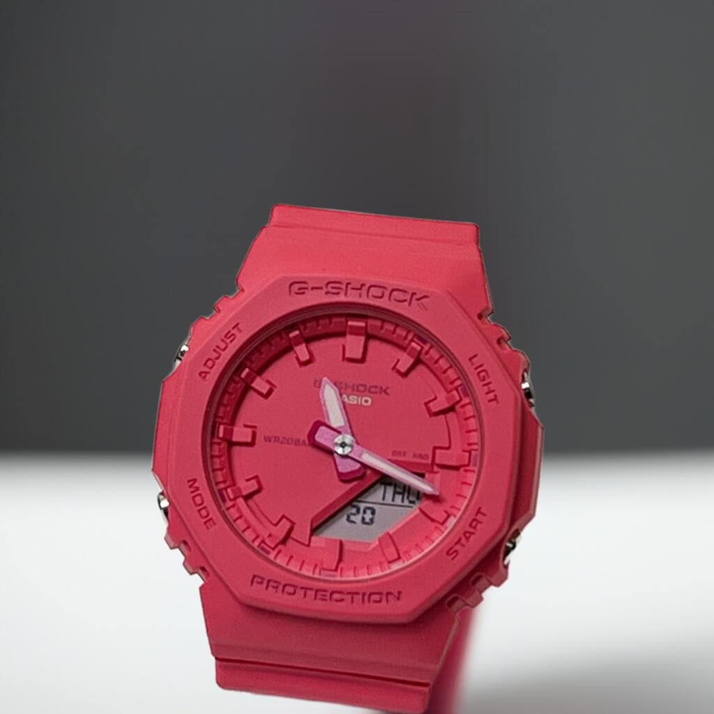 【還暦お祝いに】国内正規品 新品 Gショック G-SHOCK カシオ ミッドサイズモデル バイオマスプラスチック採用 GMA-P2100-4AJF ピンク レディース腕時計 手書きのお付けします 11,644円