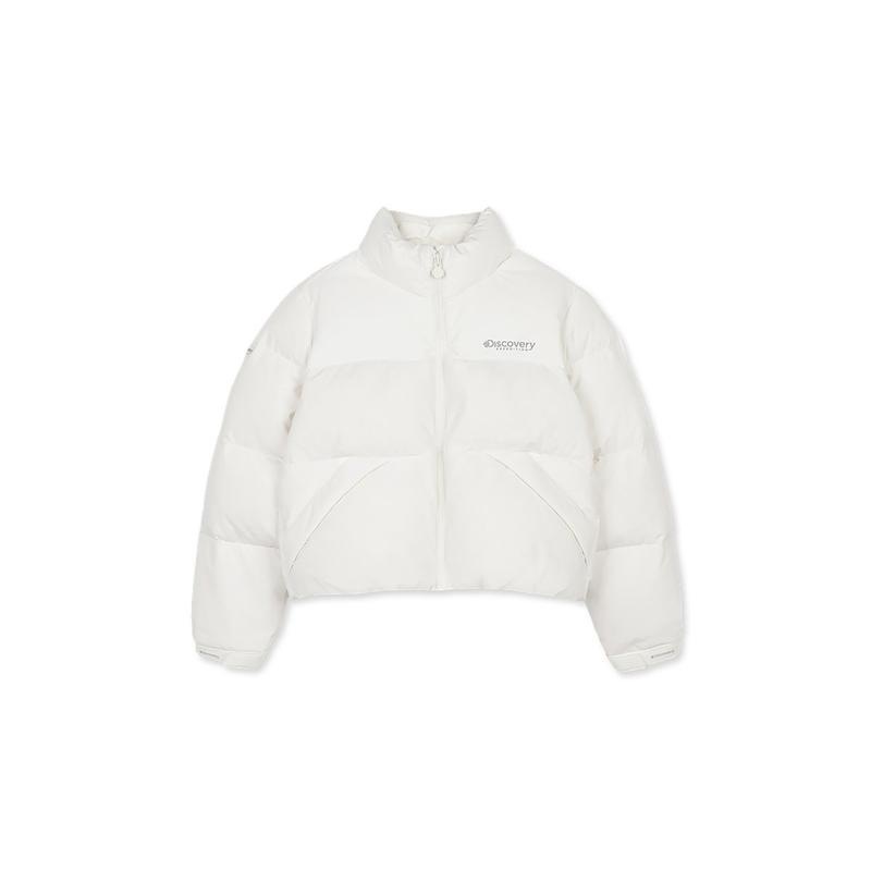 女児ジェイドクロップダウンショートパディング（IVORY）_