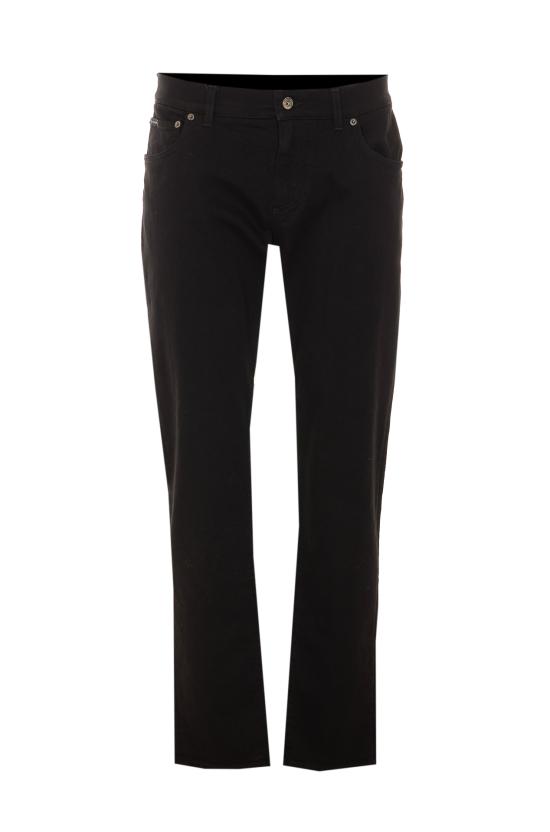 DOLCE & GABBANA Men Straight Pants GY07CD G8OW8S9001 Black