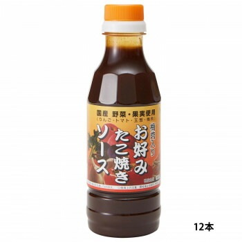 和泉食品　タカワお好みたこ焼きソース（濃厚）　甘口　350g（12本）