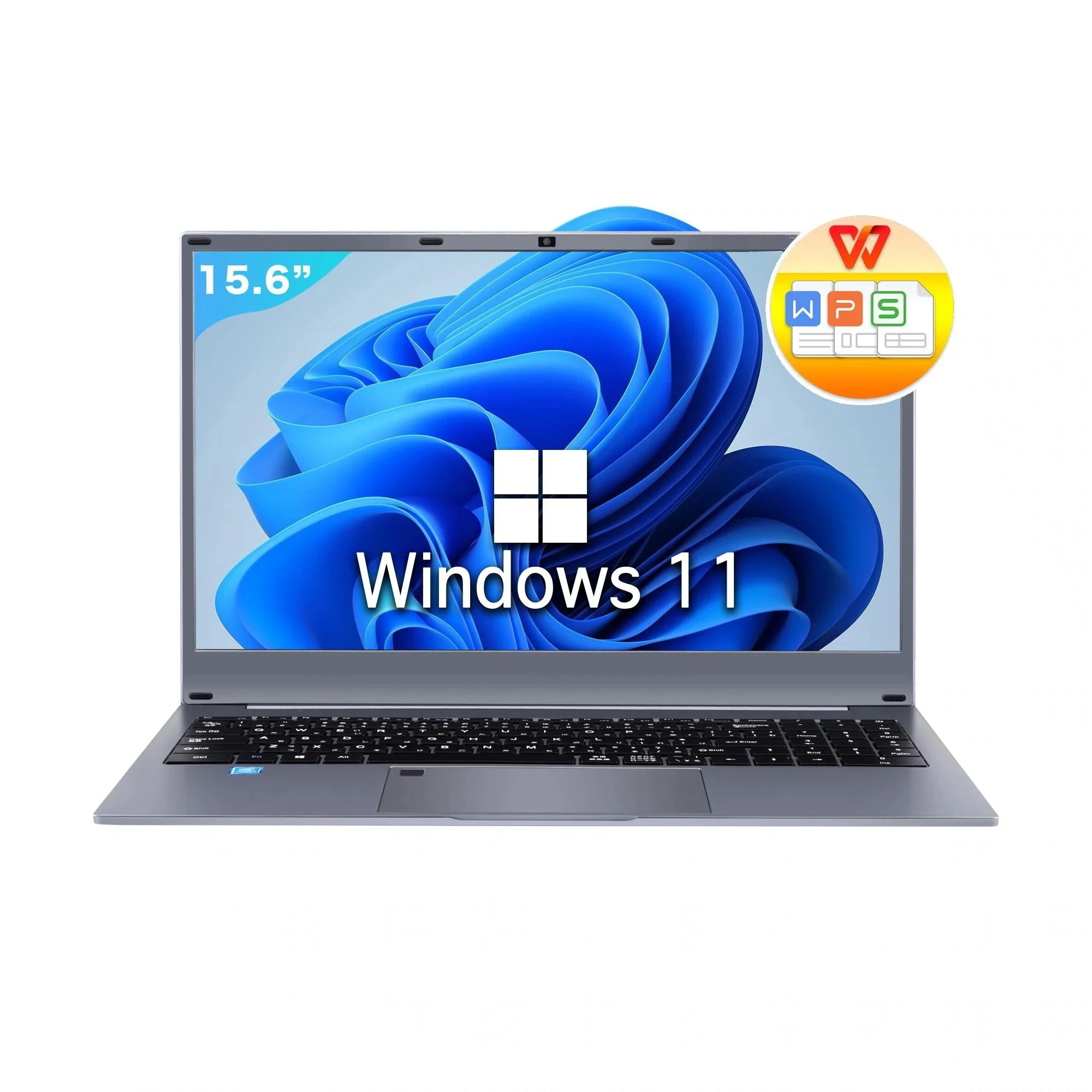 Win11搭載 ノートパソコン 新品 Office付き 初心者向け 初期設定済 15.6型 テンキー付き Celeron/メモリー:8GB/SSD128GB/IPS広視野角フルHD液晶 Q5-win1