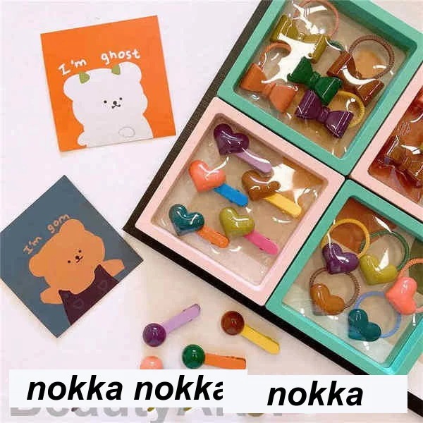 Hot!!!ヘアゴム キッズへアアクセサリーセットボックス 女の子 子供 ヘアピン ヘアアクセサリー コサージュ