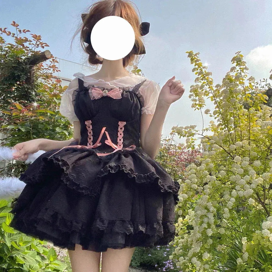 2025年新作店長おすすめ！可愛い サスペンダースカート ロリータ 洋服 禁断の恋 ゴシック風 jsk ワンピース