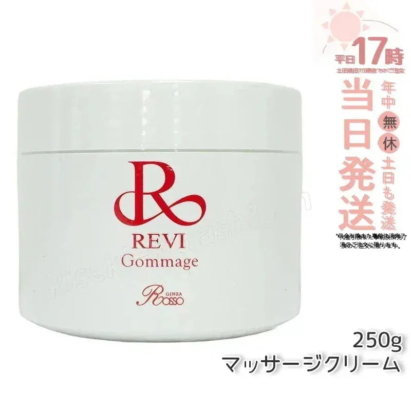 【2個セット】REVI ルヴィ ゴマ―ジュ 250g マッサージクリーム 角質除去 業務用 基礎化粧品 ピーリング ゴマージュ マッサージ 角質ケア