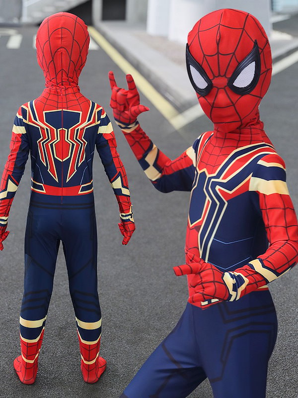 スーパーヒーロー スパイダーマン 子供用 寝袋 スリーピング