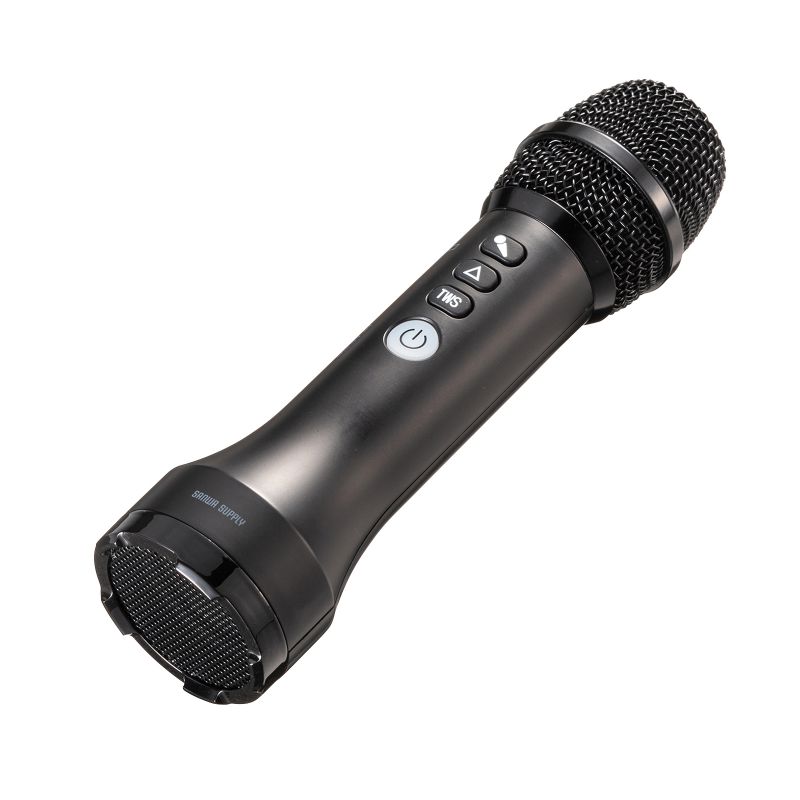 MM-SPAMP20 ハンドマイク型ポータブル拡声器スピーカー (Bluetooth対応 出力15W)
