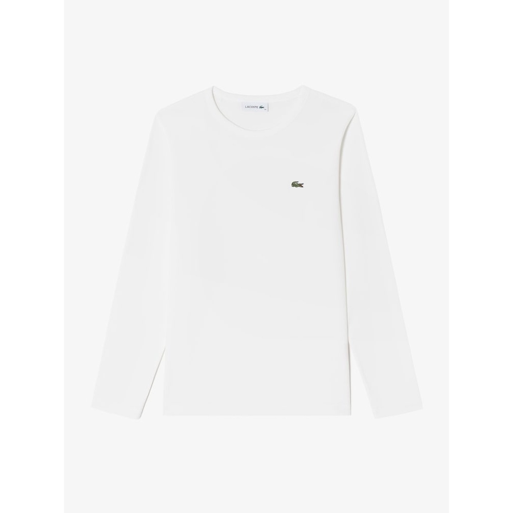 ラコステ女性用ベーシックロングスリーブ Tシャツ TF025E-54N 70V Q2NTF025E-54N70V