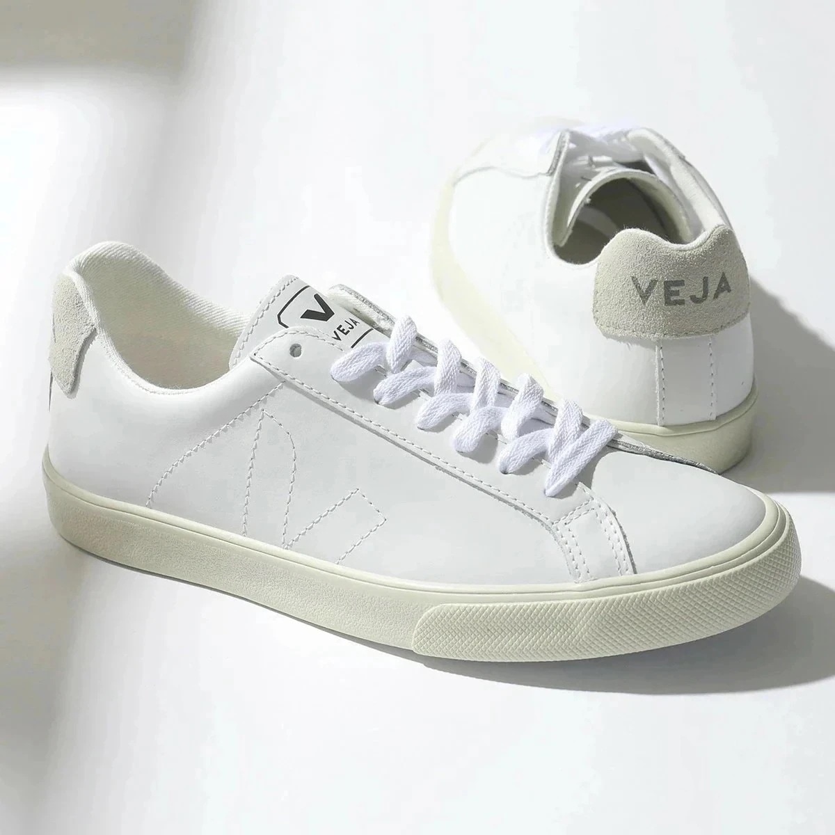 VEJA ヴェジャ スニーカー ESPLAR レディース レザー ローカット シューズ 靴 EXTRA-WHITE