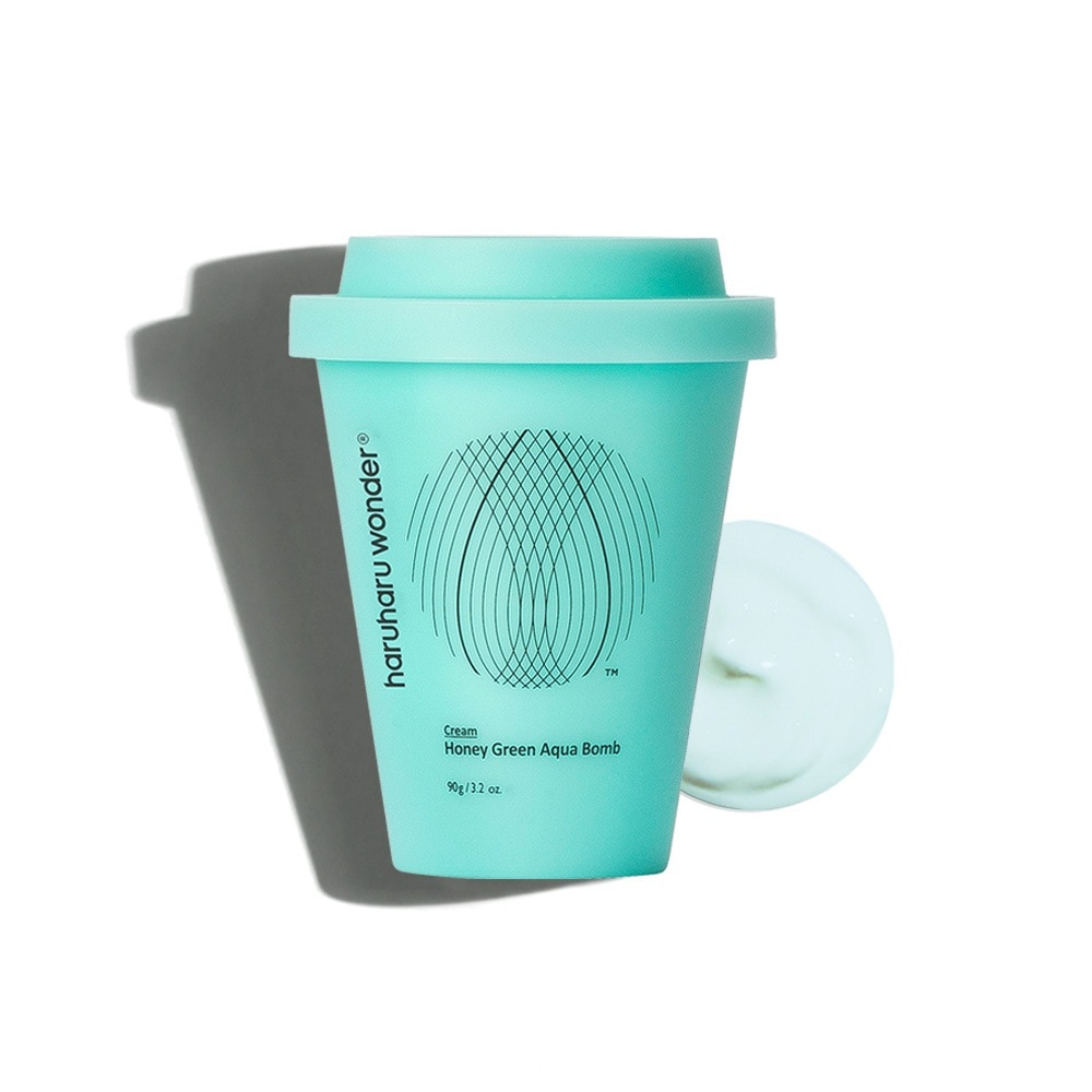 ハルハルワンダーハニーグリーンアクアナイトクリーム90g