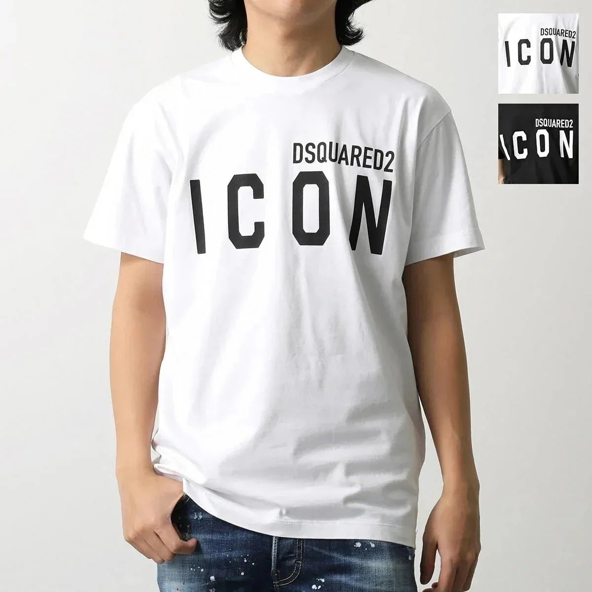 DSQUARED2 ディースクエアード Tシャツ COOL FIT TEE クール フィット S79GC0003 D20020 メンズ ICON 半袖 カットソ