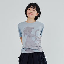 ◆ITZAVIBE◆ DOODLE T SHIRT CHARCOAL IBB25UT14CH MUSINSA | ITZAVIBE DOODLE T SHIRT - CHARCOAL