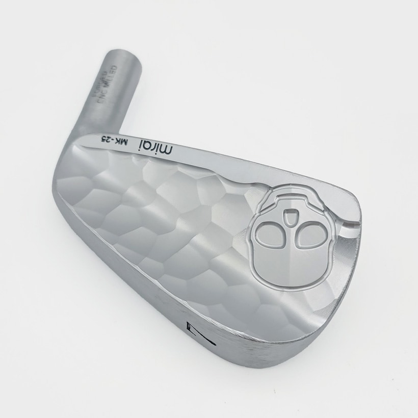 [本社] ミライゴルフ MK25 シルバーアイアンヘッド 4番5番6番7番8番9番PW