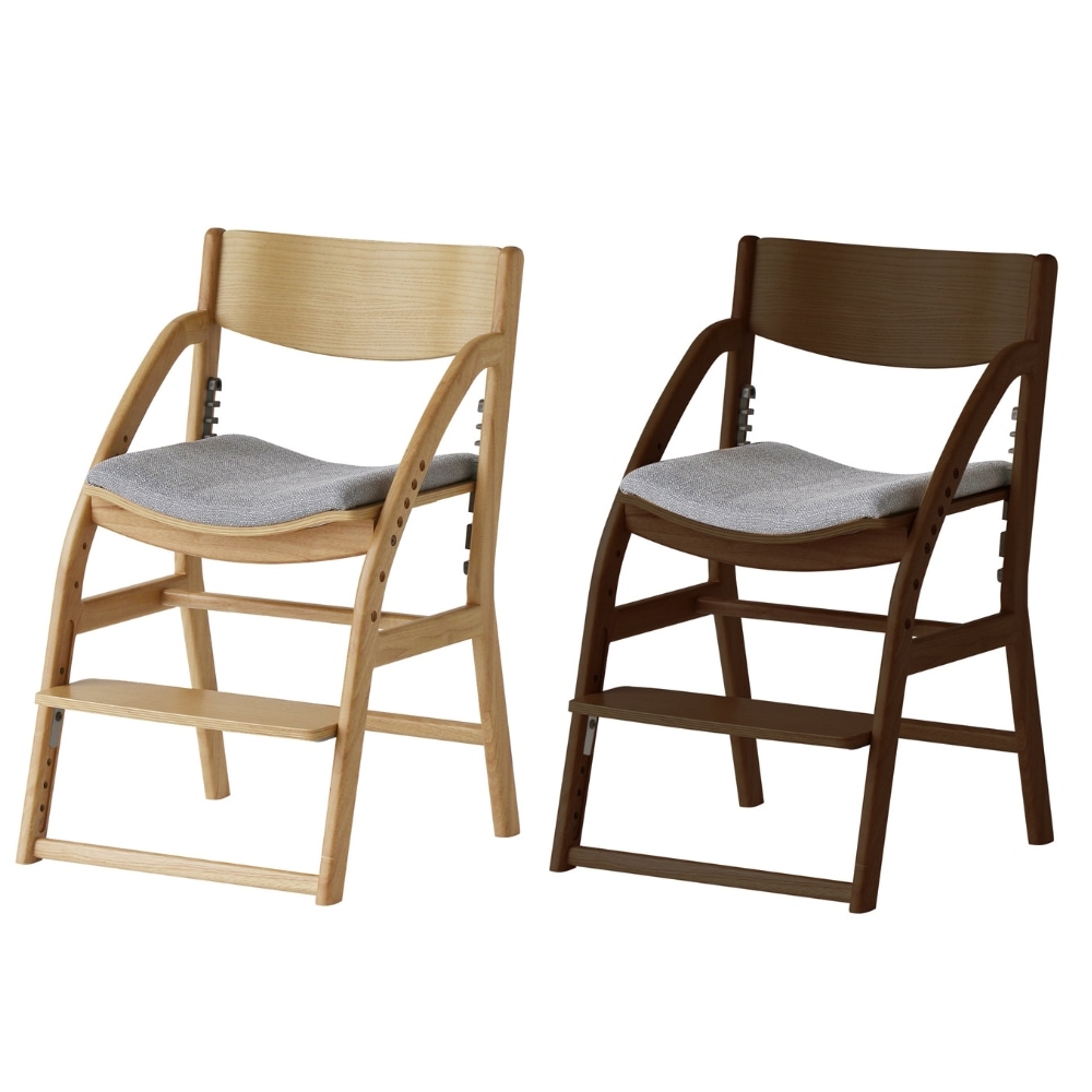 キッズチェア JUC-3686 子供用椅子 学習椅子 ダイニングチェア 木製 高さ調整 姿勢 ダイニング 食卓 幼児 小学生 ダイニング学習 E-Toko standard 市場 完成品