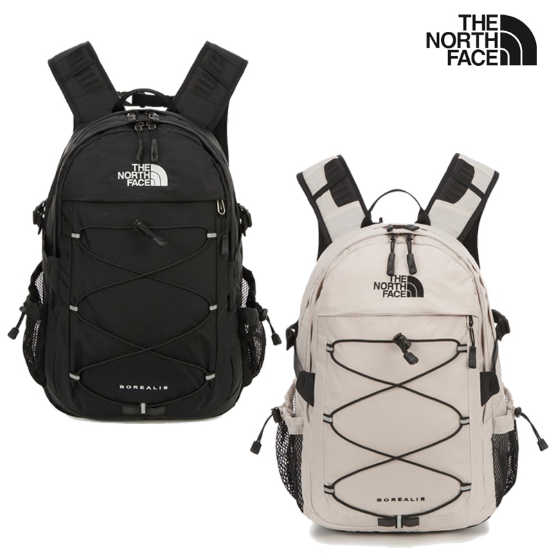 NM2DR05 BOREALIS M 25L バックパック 25L 通学 通勤 旅行 PC収納 ブラック ベージュ 男女兼用 軽量設計 デイパック コーデ提案 ジャケット ニット アウトドア デイリー