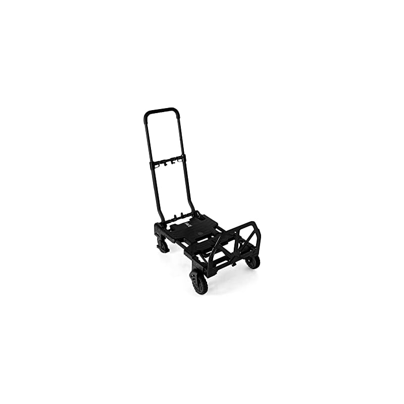 花岡車輌 フラットカート2ｘ4 F-CART 2X4BK 折りたたみ時 W385D640H130mm