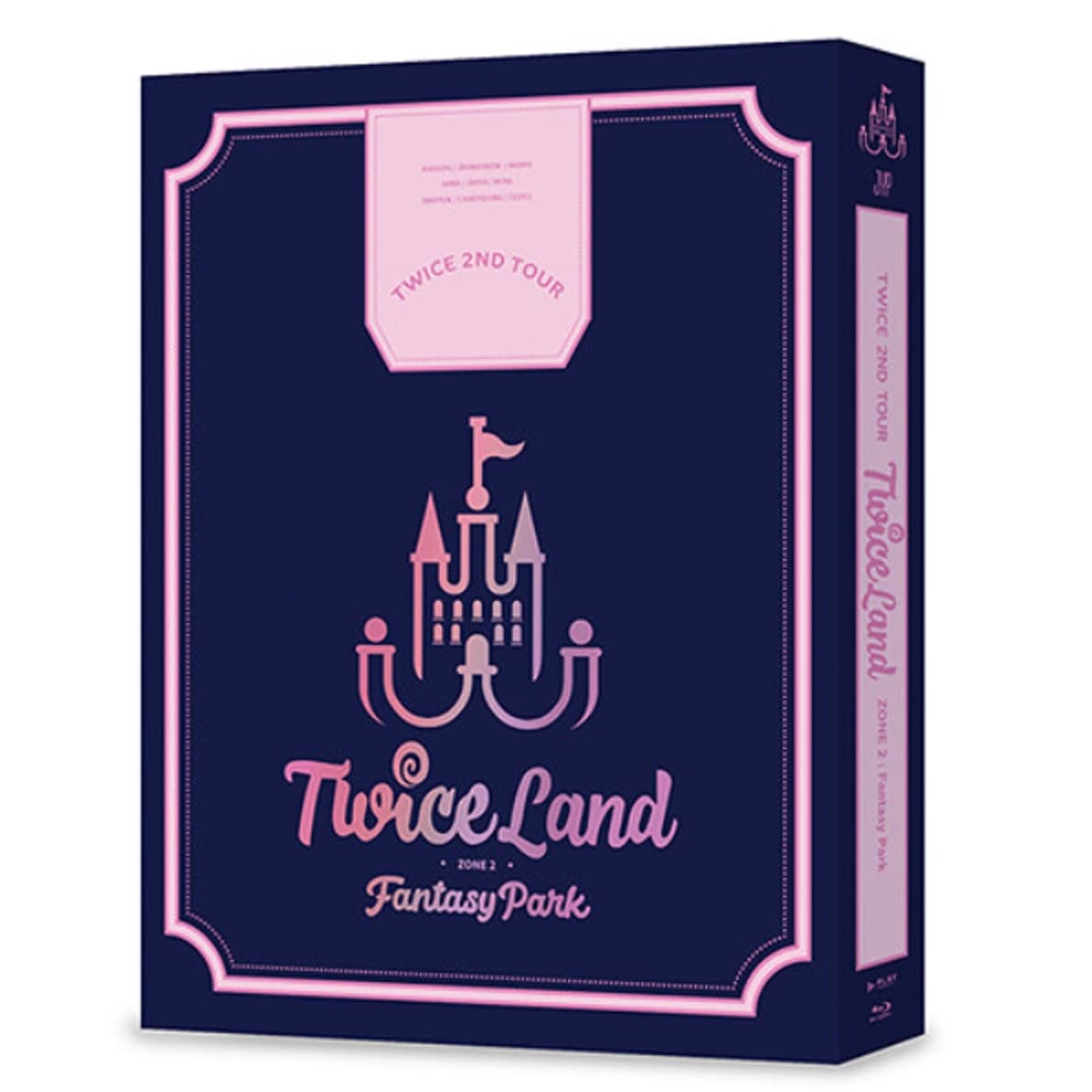 TWICE [2ND TOUR TWICELAND ZONE 2：Fantasy Park ]Blu-ray (2disc) (未開封)