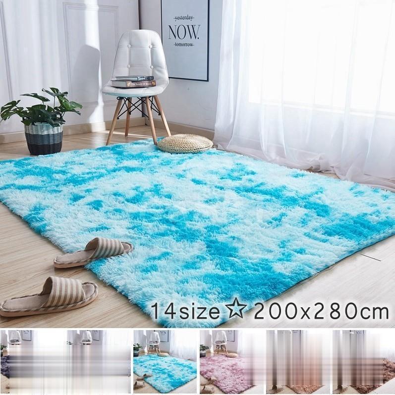 カーペット ラグマット 絨毯 おしゃれ 厚手 シャギーラグ 洗える 北欧 200 250 300 3畳 6畳 200×280