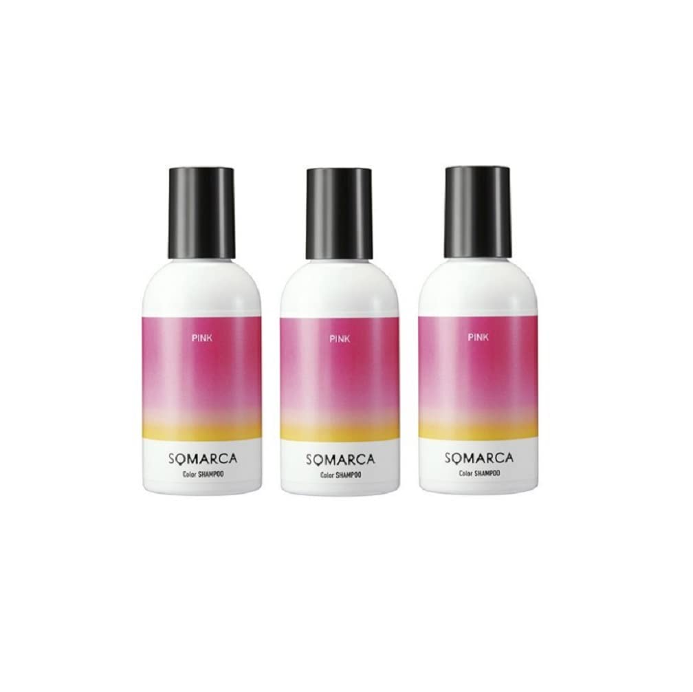 ホーユー ソマルカ カラーシャンプー ピンク 150ml ×3セット