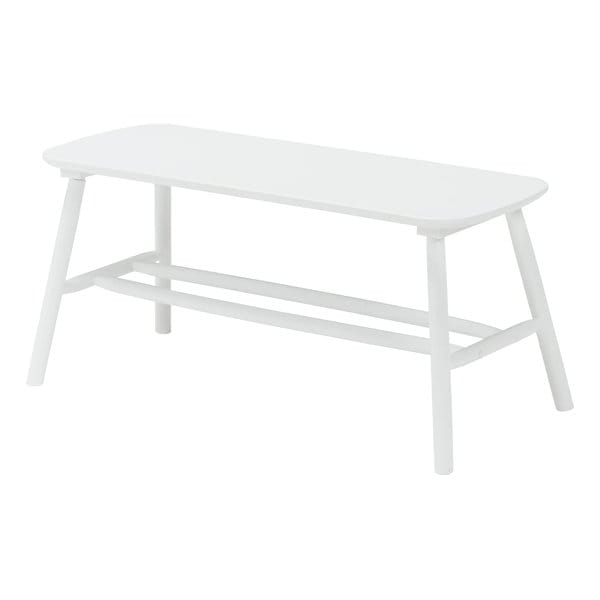 ダイニングベンチ 幅91×高さ40cm ホワイト BB-8625WH