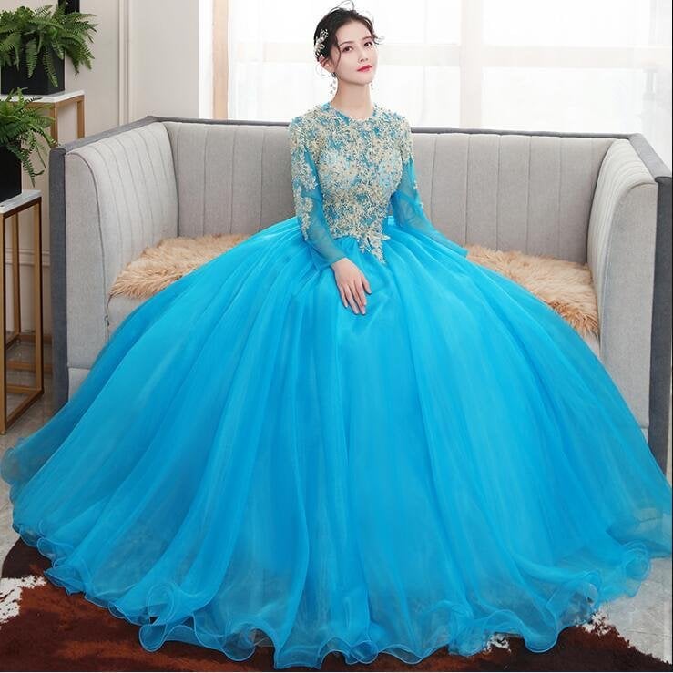 カラードレス 二次会 花嫁ドレス ロングドレス 豪華ウェディングドレス 結婚式 演奏会ロングドレス コンサート 二次会 舞台衣装 声楽発表会に人気のドレス