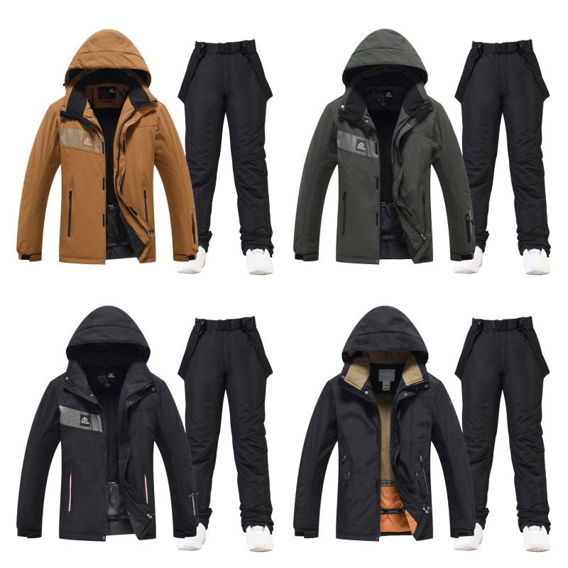 スノーボードウェア スキーウェア 上下セット メンズ レディース 防風 防雪 防水 保温 透湿 快適 スノーグッズ スノーアイテム スノー用品 動きやすい 男女兼用