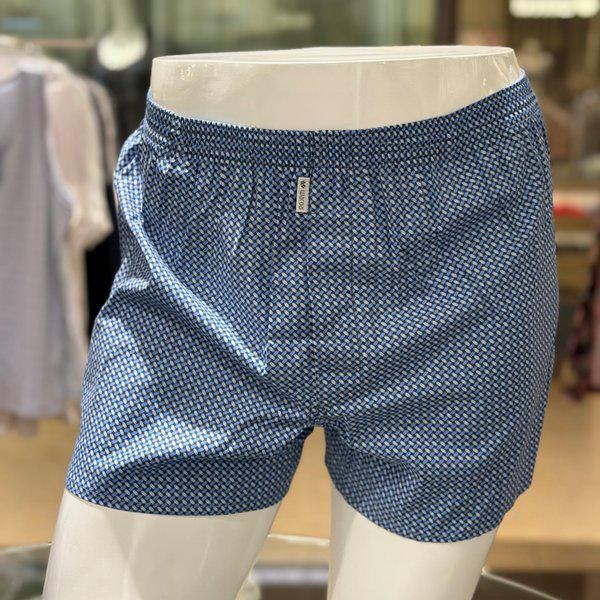 男性綿100水ギアナ塩サポートマン トランク (WMP5429B BU)