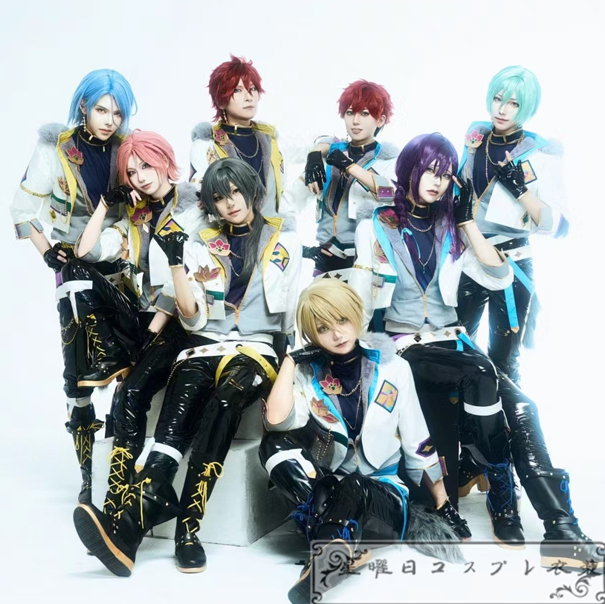 あんさんぶるスターズ Answer星と惹かれ合うマトリックス ALKALOID Crazy:B コスプレ衣装 ハロウィン コスチューム