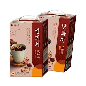 韓国伝統茶 双和茶 プラス 15.5g x 100T 健康茶 サンファ茶 スティック包装 韓方茶