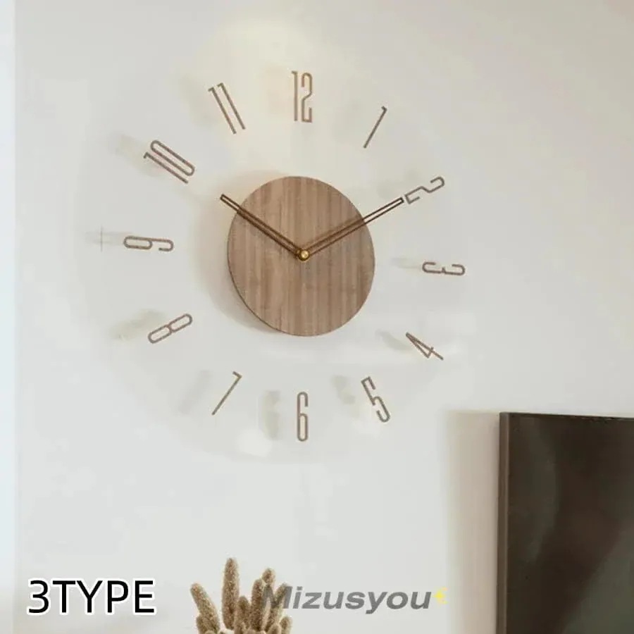 【期間限定特価】掛け時計 壁掛け時計 電波時計 木製 直径30cm 35cm フレーム厚2.35cm 薄型のデザイン おしゃれ 北欧 CLOCK 静音 連続秒針自掛け時計 壁掛け時計 電波時計