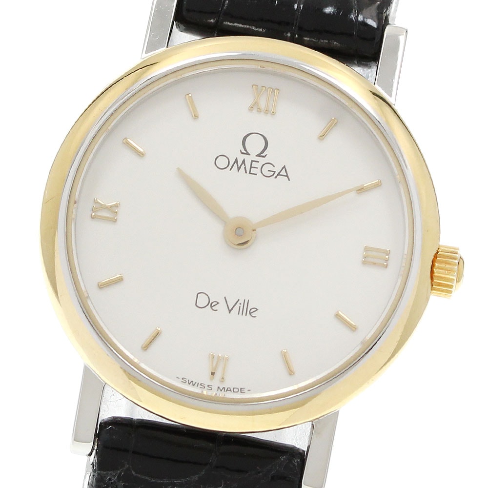 オメガ OMEGA デビル クォーツ レディース _963043【中古】
