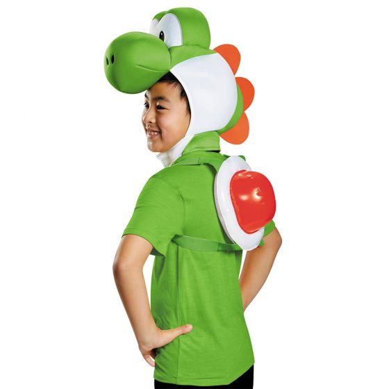 ヨッシー ハロウィン コスプレ スーパーマリオ　 ヨッシー ヘッドピース インフレータブルシェル 甲羅　子供用　85227CH
