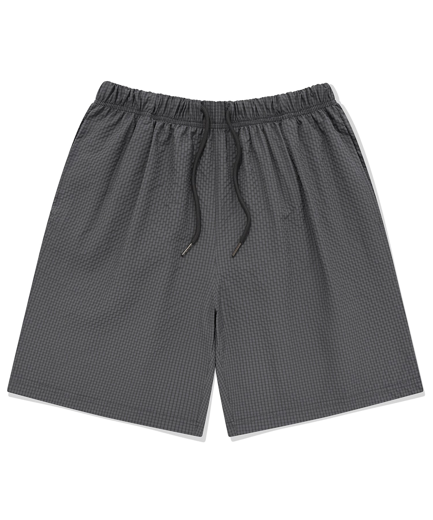 SP Seersucker Pocket Shorts - Charcoal
