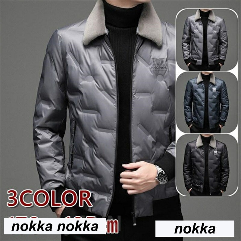 ダウンコート ダウンジャケット メンズ ビジネス フォーマル ファー付き アウター 防寒 防風 冬服