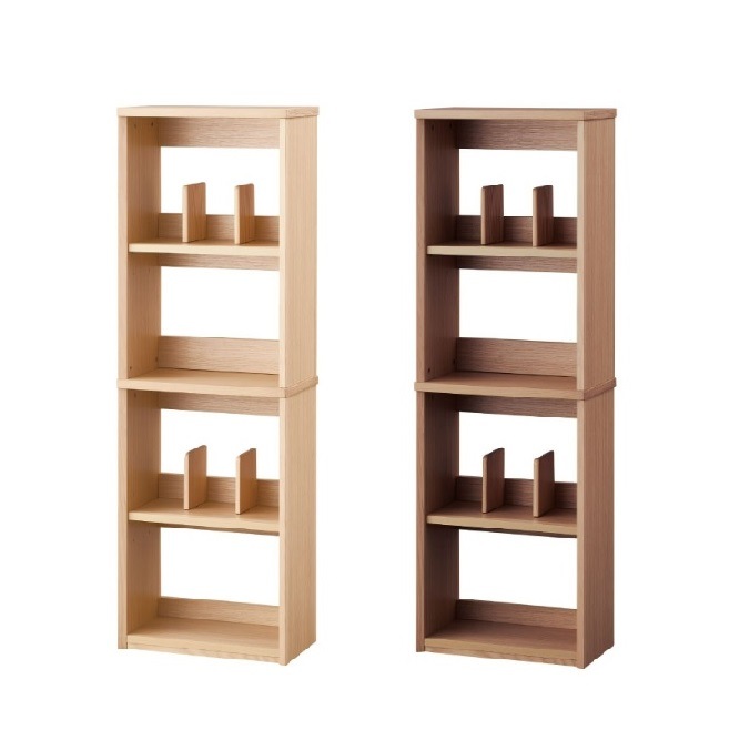 ファリス 48シェルフ 本棚 ブックラック 木製 FLB-916MO FLB-976WO 可動式