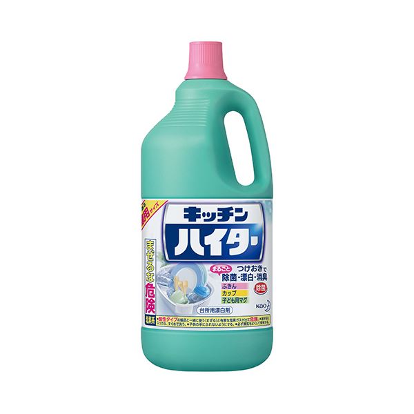 (まとめ) 花王 キッチンハイター 特大 2500ml 1本 (×10セット)