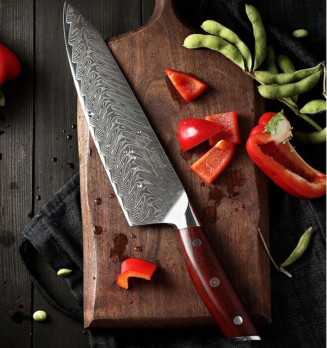 牛刀 フレンチナイフ 肉 野菜 魚 フルーツ 果物 家庭用 大きめ 刃渡り21cm 26,208円